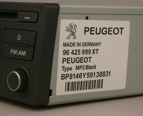 Peugeot Radio Code