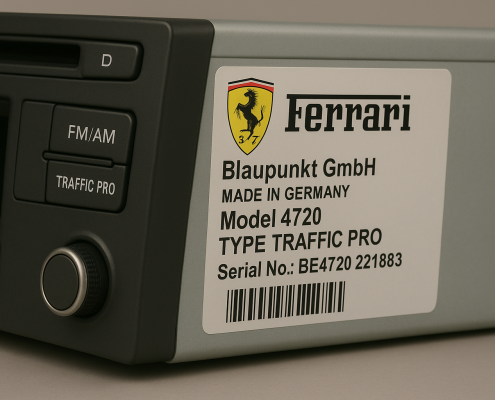 Ferrari Radio Code