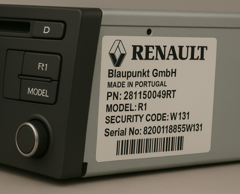 Renault Radio Code